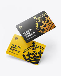 Free business card mockups to download for private and commercial work. Plastic Cards Mockup In Stationery Mockups On Yellow Images Object Mockups