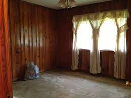 4 Ideas How To Make A Dark Room Basement Feel Brighter Brighten Dark Room Paneling Makeover Wood Panel Walls