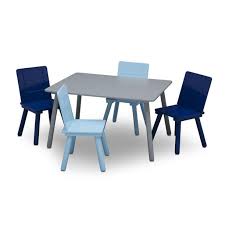 Maybe you would like to learn more about one of these? Delta Children Kids Chair Set And Table 4 Chairs Included Grey Blue Walmart Com Walmart Com