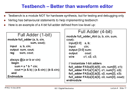Http Www Ee Ic Ac Uk Pcheung Teaching Ee2 Digital Lecture 204 20verilog 20hdl Part 202 Pdf