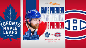 Montreal understands having to win three consecutive games to advance to the second round is a daunting task. Tor Mtl What You Need To Know