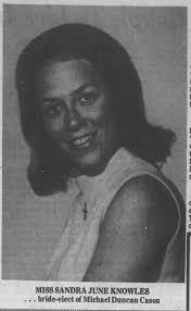 Sandra June Knowles Cason (1948-2009)
