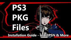 Cara install game pkg ps3han; Installing Pkg Files On A Cfw Ps3 Reactpsn Guide Youtube