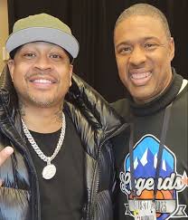 El Oriental Harold keeling @beingkeeling con Iverson the Answer (cool dude)  ! @pupi_skechers @jomyrogseguros #cacheBongo41 #nba #haroldkeeling  #venezuela #usa