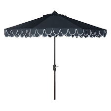 On sale for $169.00 original price $260.00. Safavieh Elegant Valance 9 Ft Outdoor Patio Umbrella In 2021 Outdoor Patio Umbrellas Patio Umbrella Outdoor Umbrella