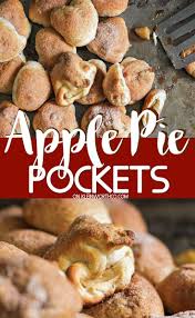 Apple Pie Pockets Are Easy To Make Fall Treats 4 Ingredients Are All You Need To Make This Handheld Version Of T Apple Pie Pockets Pie Pockets Dessert Recipes