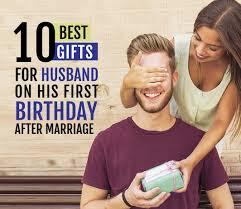 Find a present to show that beloved husband of yours that he's a rare gift. 10 Best Gifting Ideas For Husband On His First Birthday After Marriage