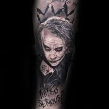 Discover thousands of free joker tattoos & designs. Top 91 Best Joker Tattoo Ideas 2021 Inspiration Guide