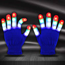 Amazonsmile Jofan Led Light Up Gloves Led Gloves Rave Cool Toys For Kids Teens Boys Girls Christm Christmas Stocking Stuffers Stocking Stuffers Christmas Girl