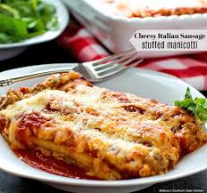Grab your free copy of one of our most popular and engaging activity packets! Cheesy Italian Sausage Stuffed Manicotti Melissassouthernstylekitchen Com
