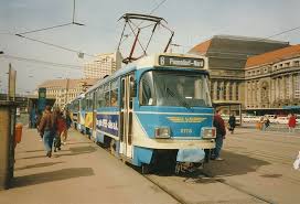 Foto Tram Leipzig Hst Hauptbahnhof Tatra T4d 1994 Ca 10x15cm V1461b In 2020 Hauptbahnhof Strassenbahn Leipzig