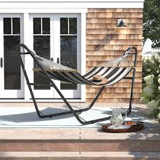 Strategically place your hammock with stand and canopy set on your backyard surrounded by evidences of fall season. How To Choose The Best Hammock Stand For Swaying In The Breeze