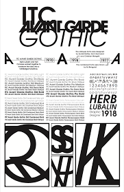 Check spelling or type a new query. Itc Avant Garde Gothic Typography Poster On Behance