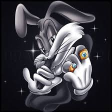 Mickey and donald christmas parade 2015. How To Draw Gangster Bugs Bunny Step By Step Drawing Guide By Dawn Dragoart Com