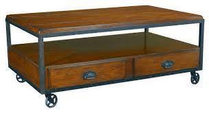 Delilah coffee table by hokku designs. Hammary Baja Rectangular Storage Cocktail Table With Casters Industrial Coffee Tables By Beyond Stores Houzz