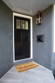 Add some cheeky charm to your front (or back) door with this fun doormat. How To Build And Tile A Front Step So Much Better With Age