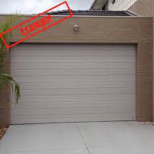 Garage door repair from melbourne to mornington. Taurean Sectional Panel Garage Door Paperbark Color 2160mmh X 3100mmw Automatic Remote Access