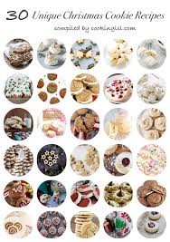 Here is our list of recipes sorted according to country of origin. 30 Unique Christmas Cookie Recipes Cooking Lsl