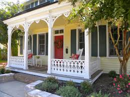 Yellow Red Cottage Google Search Red Door House Yellow House Exterior Green Shutters