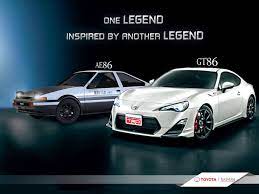 There was an optional factory ae86 sports package available for both the corolla levin ae86 and sprinter trueno ae86. Toyota Bangladesh Our Legendary Drift Racing Car The Toyota Ae86 Is The Inspiration Behind The New Toyota Gt86 In The Japanese Anime Manga Initial D Which Is About Racing And Drifting The