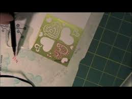 If i remember correctly, the stack is a plate, b plate, stencil, card stock, silicone rubber, b plate. Brass Stencil With Markers Youtube