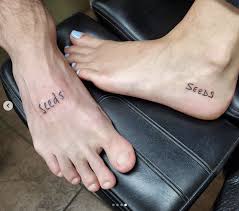 I love you, sweetness, he commented underneath her instagram announcement, while the pop star. Halsey And Boyfriend Alev Aydin Get Matching Tattoos Before Pregnancy Announcement