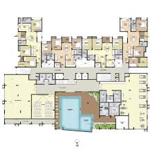 Spacious, open kitchen features center island. Golf Club House Designs Floor Plan Google Search Floor Plan Design Floor Plans House Design