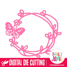 Download Butterfly Floral Wreath Totallyjamie Svg Cut Files Graphic Sets Clip Arts 3D SVG Files Ideas | SVG, Paper Crafts, SVG File