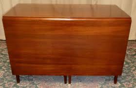 Craftique Dining Table Mahogany Swing Gate Leg Drop Leaf Vintage Drop Leaf Table Dining Table Mahogany