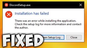 Virtual clone drive installation failed. How To Fix Discord Installation Has Failed Error Easy Solution Youtube