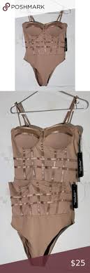 NWT Haute Monde Nude Bustier Corset Bodysuit in 2023 | Corset bodysuit, Nude  outfits, Bustier