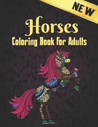 Free coloring pages to print for kids! Coloring Book Adults Horses 50 One Sided Horse Designs Coloring Book Horses Stress Relieving 100 Page Coloring Book Horses Designs For Stress Reli Paperback The Doylestown Bookshop