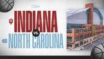 North Carolina Tar Heels vs. Indiana Hoosiers Men's Basketball