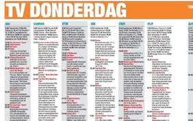 Bekijk de goplay programmatie van de komende twee weken in onze tv gids. Tv Gids Vandaag Hbvl Tv Schematics
