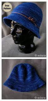 Bucket Style Hat Free Knitting Pattern Freeknittingpattern Knittinghats Buckethat Knitting Patterns Free Hats Hat Knitting Patterns Knitted Hats