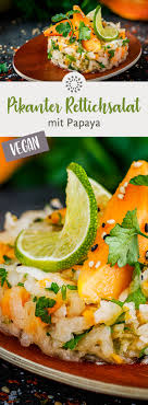 Rettichsalat Mit Papaya Rezept Rettichsalat Rettich Salat