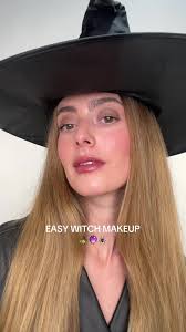 Last min easy witch makeup for Halloween!🧙‍♀️🔮 @Taylor Frankel - Nudestix  used Nudies Matte in ‘Moodie Blu’ Intense Matte Lip in ‘Icon’ Magnetic Eye  Pencil in ‘Twilight’ Hydrating Peptide Lip Butter ...