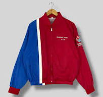Vintage 1990s DOMINO'S PIZZA Windbreaker Jacket Medium Retro Corporate  Workwear Delivery Expert Uniform Colorblock Zip Up Jacket Size M