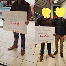 ► this video brings you some of the funniest airport welcome signs ever. I Like To Welcome Home My Friends From The Airport With Funny Signs Funny