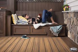 No hardware on our cabinet boxes! 13 Trex Outdoor Cabinets Ideas Deck Design Trex Deck Storage