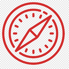 Red Icon For Mac Safari Redset Compass Navigation Png Pngegg