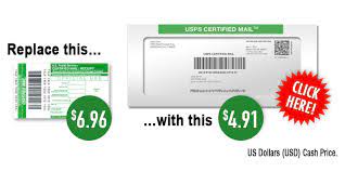 Certified mail® is a service offered by the united states postal service (usps) that provides both the sender with a mailing receipt and electronic verification that an article was delivered or that a how to send certified mail. Usps Certified Mail Rates 2021 Certified Mail Labels Costs Certified Mail Labels