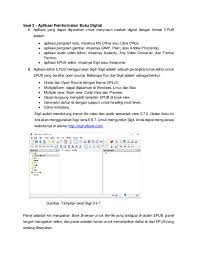 Mengatur audio format file audio yang dapat digunakan untuk buku digital adalah mp3. Pdf Sesi 2 Aplikasi Pemformatan Buku Digital Ahmad Sobana Academia Edu