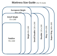 Bed Size Chart