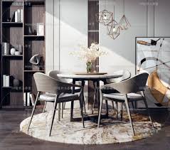 3d Model Dining Tables And Chairs 1 Free Download Dining Table Dining Table Setting Table And Chairs