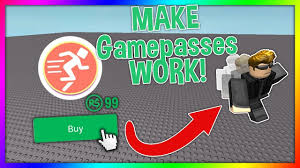 How To Make A Gamepass Work In Roblox Studio Add Gamepasses To Your Game