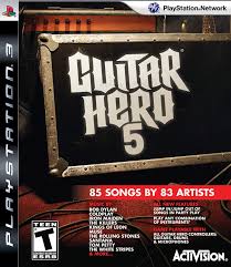Amazon Com Guitar Hero 5 Stand Alone Software Playstation
