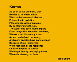 Karma Poem Poems About Food Karma Poems