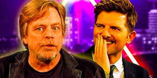 How Mark Hamill Surprised Star Wars Fan Adam Scott On Jimmy Kimmel Live!