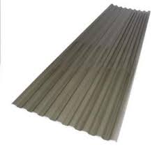 Suntuf 26 In X 12 Ft Polycarbonate Corrugated Roof Panel In Solar Grey 101931 The Home Depot Roof Panels Polycarbonate Roof Panels Corrugated Roofing